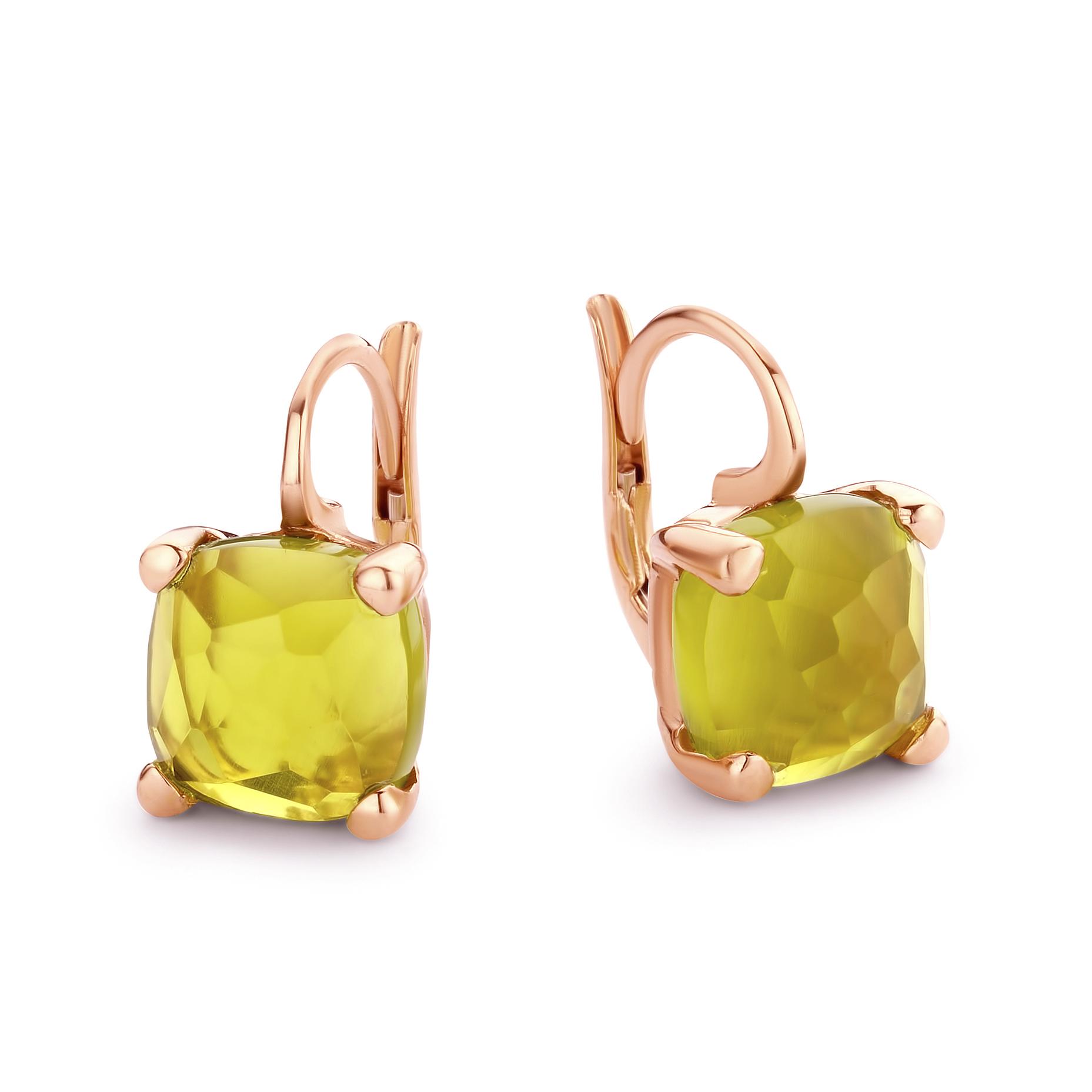 Monzario goud o690-rose-peridoot