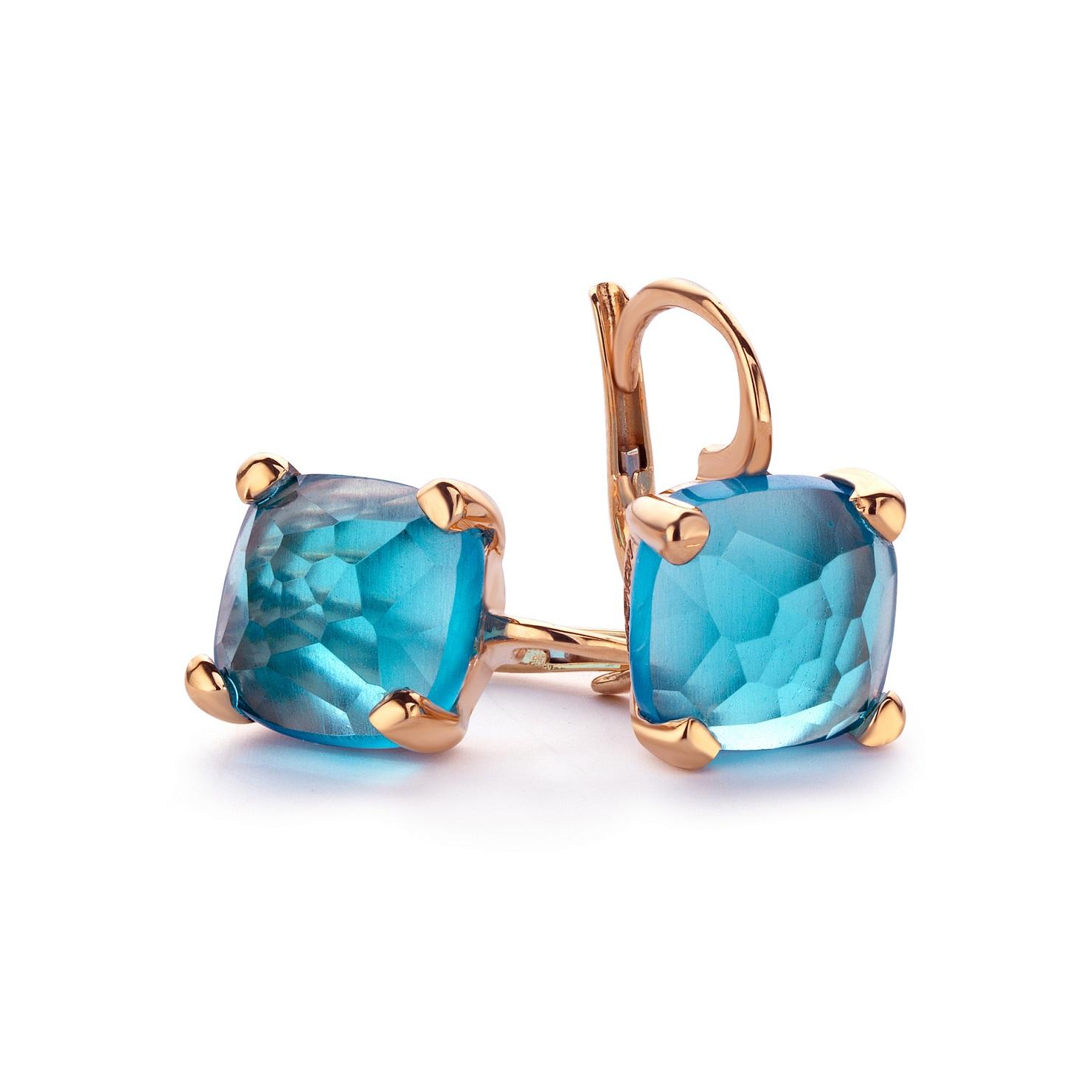 Monzario goud o690-rose-topaas